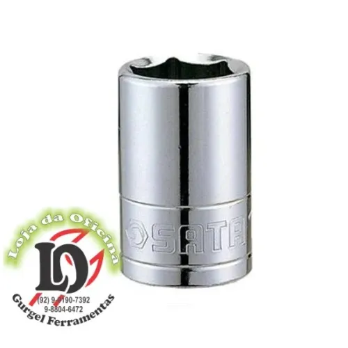Soquete sextavado 1/2" sata 17mm