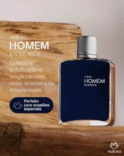 Homem Essence Natura 100ml Deo Parfum Novo Lacrado!