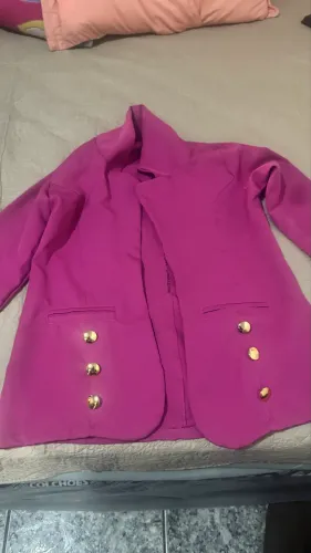 Blazer feminino rosa