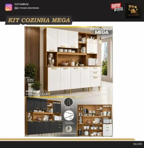 KIT COZINHA MEGA