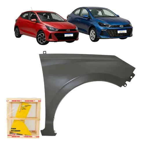 Paralama Hb20 Hatch Sedan 2023 2024 2025 2026 Novo L.d