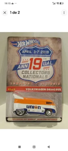 Hot Wheels 19th Nationals/Convention Volkswagen Drag Bus VW Union 76