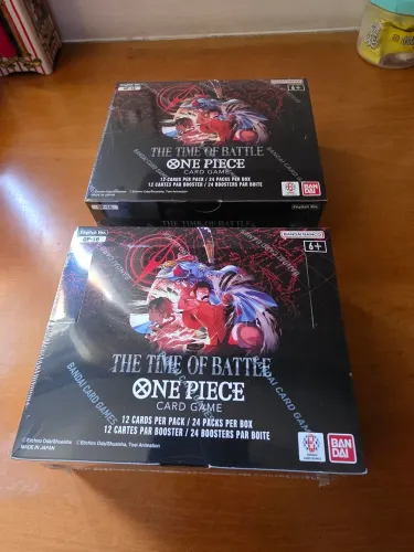 2 Unidades One Piece TCG Card Game - Booster Box OP-16 The Time Of Battle Lacrado