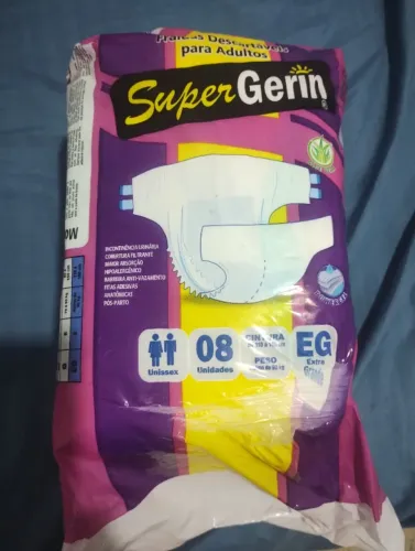 Fralda geriátrica ( Super Gerin) EG