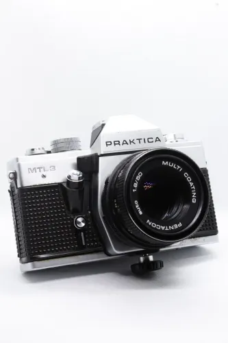 Praktica MTL-3+ Pentacon 50mm f1.8 auto