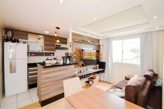 Apartamento com 2 dormitórios à venda, 44 m² por R$ 315.000,00 - Jardim Las Vegas - Guarul