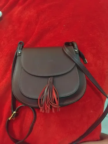 Bolsa de couro italiana