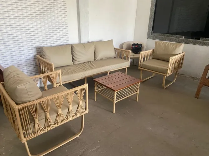 Conjunto em fibra naval