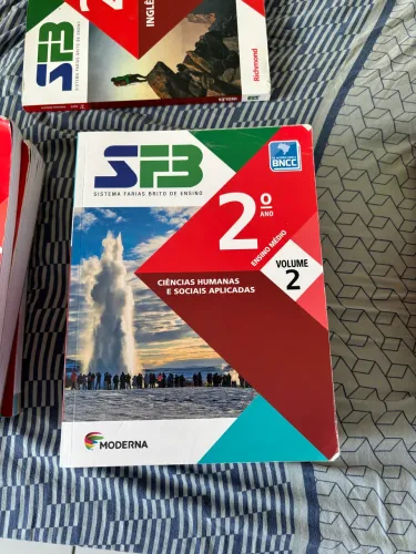 todos os livros da segunda serie do ensino medio sistema farias brito