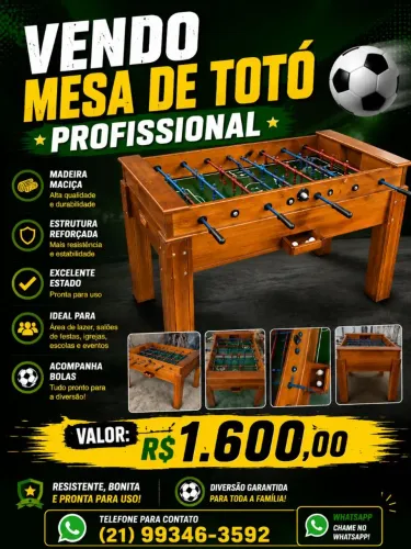 Mesa de totó