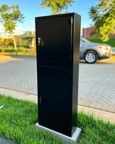 CAIXA DE CORREIO PARA JARDIM - MODELO AURA