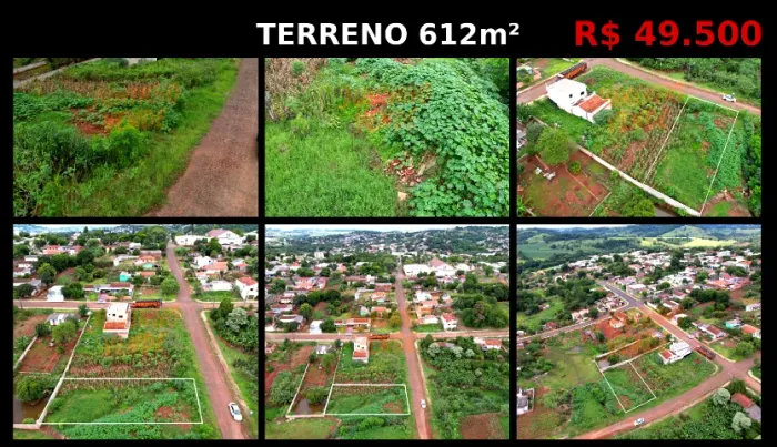 Terreno para venda no centro, em Barbosa Ferraz/PR, Centro, próximo a prefeitura -  612m2