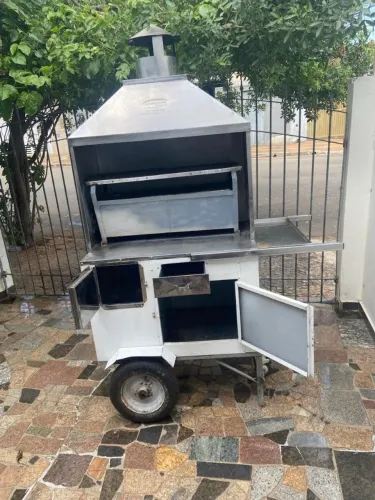 Carrinho para churrasco , monte seu negócio. 