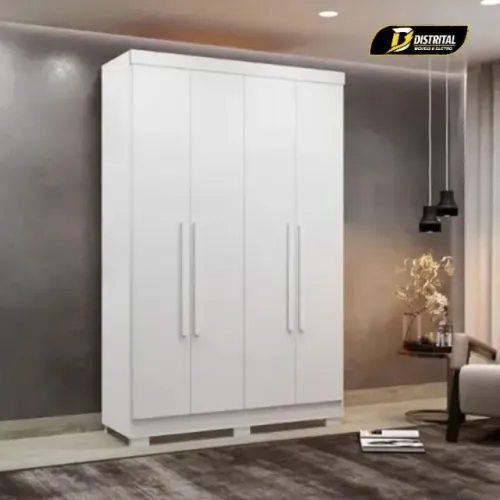 Guarda Roupa 4 Portas 2 Gavetas Recife