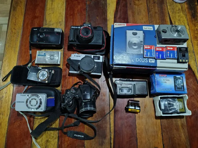 Coleção de câmera fotográfica