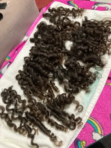 Cabelo cacheado natural