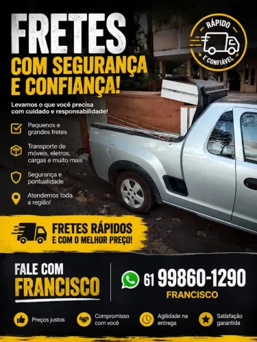 Frete pequenos