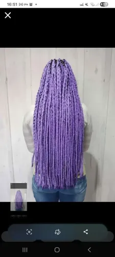 Tranças ? com linha de croche e outros materiais.?