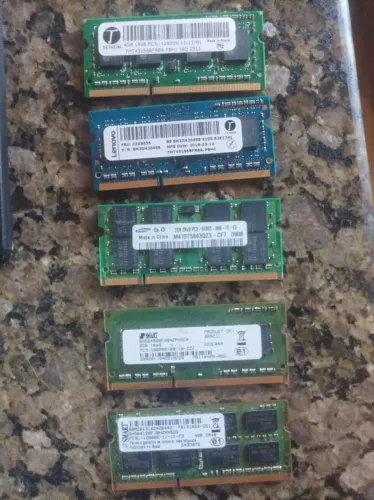 MEMÓRIA RAM DDR 2 E DDR 3