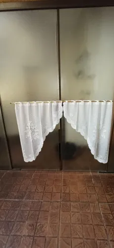 Cortinas de renda no estilo cascata,1.50 cm, nova 