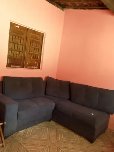 Sofá L Azul - NOVO SEM NENHUM DEFEITO 