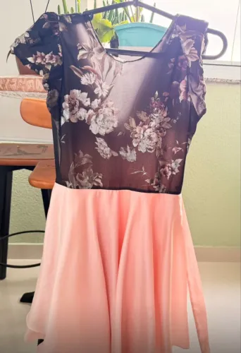 Vestido de festa infantil TAM 12