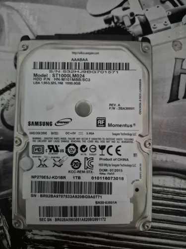 Hd samsung 1Tb