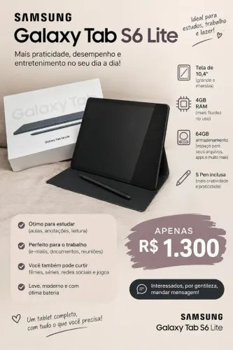 64gb, 4gb de Ram, acessórios disponíveis