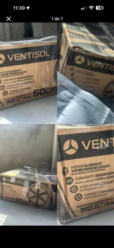 Exaustor industrial VENTISOL 60cm - NOVO