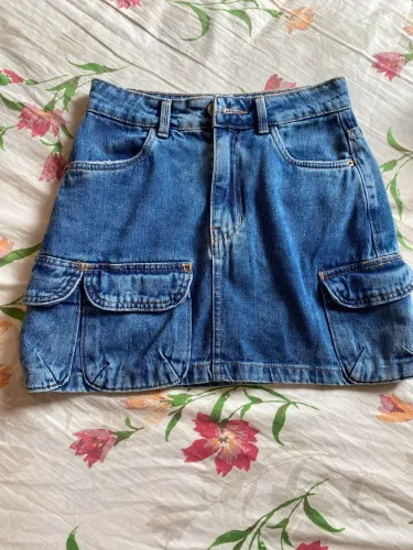 Saia jeans feminina número 36 NOVA