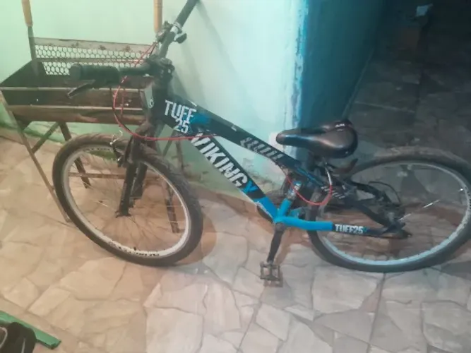 Bicicleta vikingx tuff 25,aro 26,freios novos,pneus novos ((((troco em bicicleta speed))))