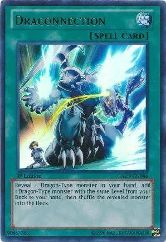 Yugioh!!! Draconnection GAOV-EN086 Ultra Rare