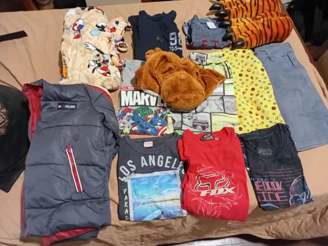 Roupas de frio tam 7 /8 