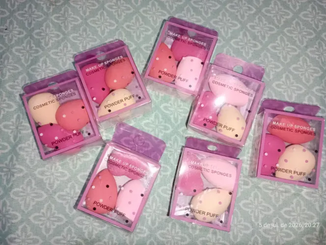 Mini Esponja para Base Rosto