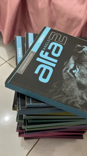Vendo livros para pré vestibular - Anglo (somos)