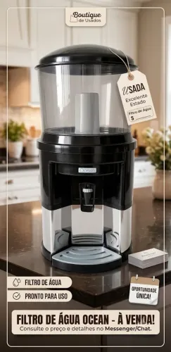 Filtro De Água Base Inox 7 L