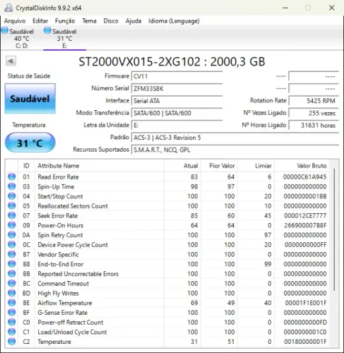 Permuto Disco HDD 2TB para Desktop