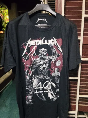 Camiseta Metallica Nova GG