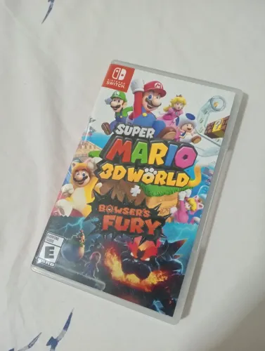 Jogo Super Mario 3D World Switch Mídia Física