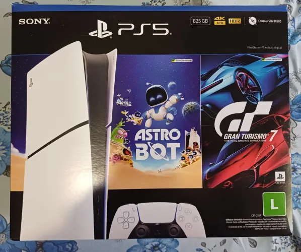 PlayStation 5 Slim - Trocas na descrição
