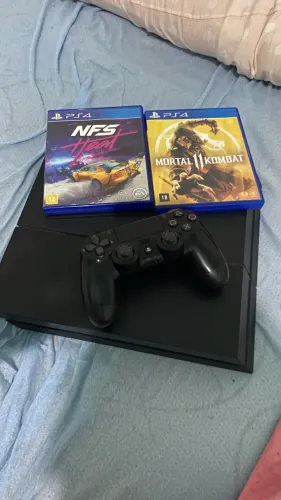 VENDO PS4 FAT 500GB OU TROCO POR IPHONE, PC GAMER