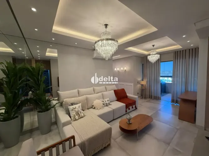 Apartamento alto padrão mobiliado e decorado com 3 quartos sendo 1 suíte disponível para l