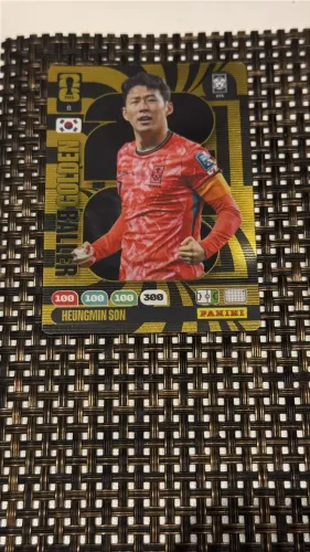 Card Golden Baller Son Heung-min Panini Adrenalyn XL FIFA World Cup 2026