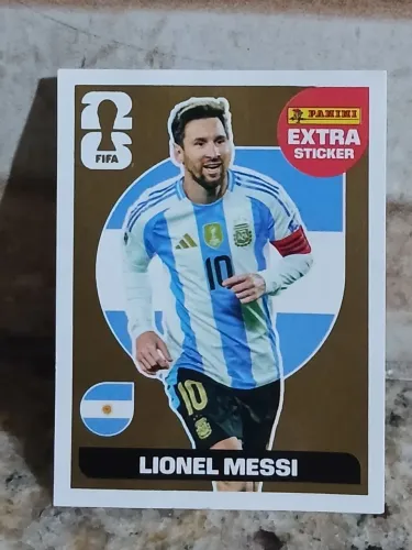 Figurinha Legend Rara Ouro Original Messi