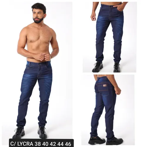 Calças Jeans com Laycra