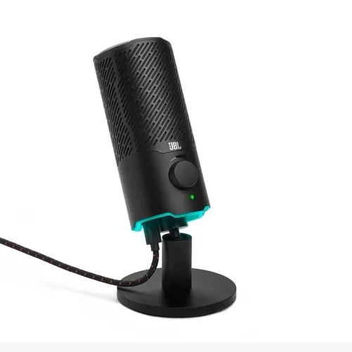Microfone Condensador JBL Quantum Stream RGB (Perfeito p/ Stream e Podcast)
