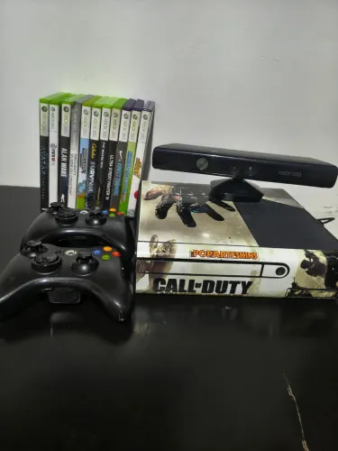 Xbox 360 completo parcelo no cartão