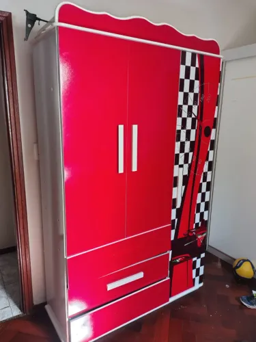 Guarda-Roupa Infantil Carro - NÃO ENTREGO
