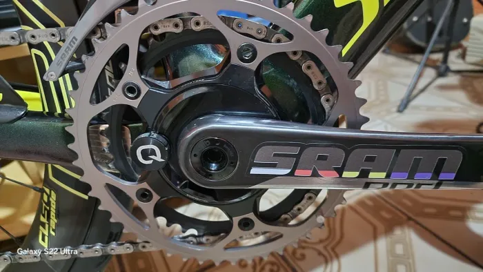 Aranha com potenciômetro Quarq dzero eixo sram
