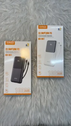 Carregador portátil Kaidi 10000mAh 